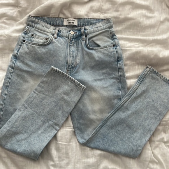 REFORMATION JULIA CROP HIGH CIGARETTE JEAN - Picture 2 of 4
